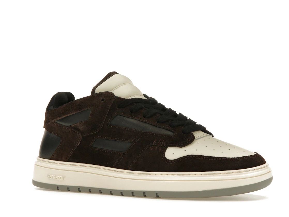 Vue 4 de Represent Reptor Low Brown Black Vintage White