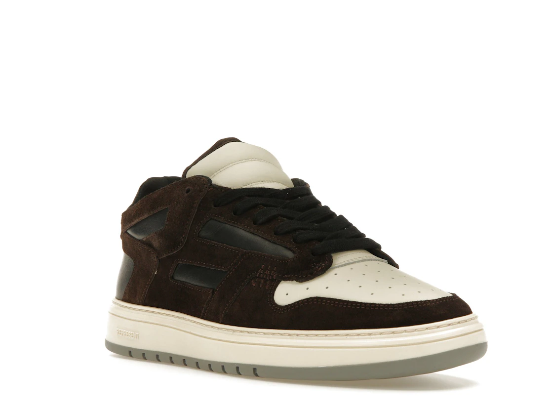 Vue 6 de Represent Reptor Low Brown Black Vintage White