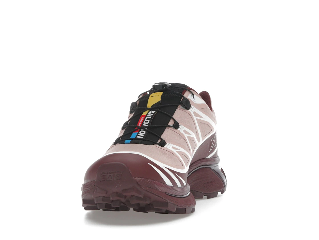 Vue 12 de Salomon XT-6 Gore-Tex Mahogany Rose Tawny Port