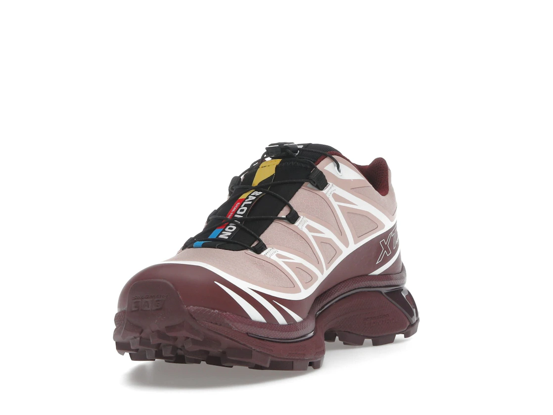 Vue 13 de Salomon XT-6 Gore-Tex Mahogany Rose Tawny Port