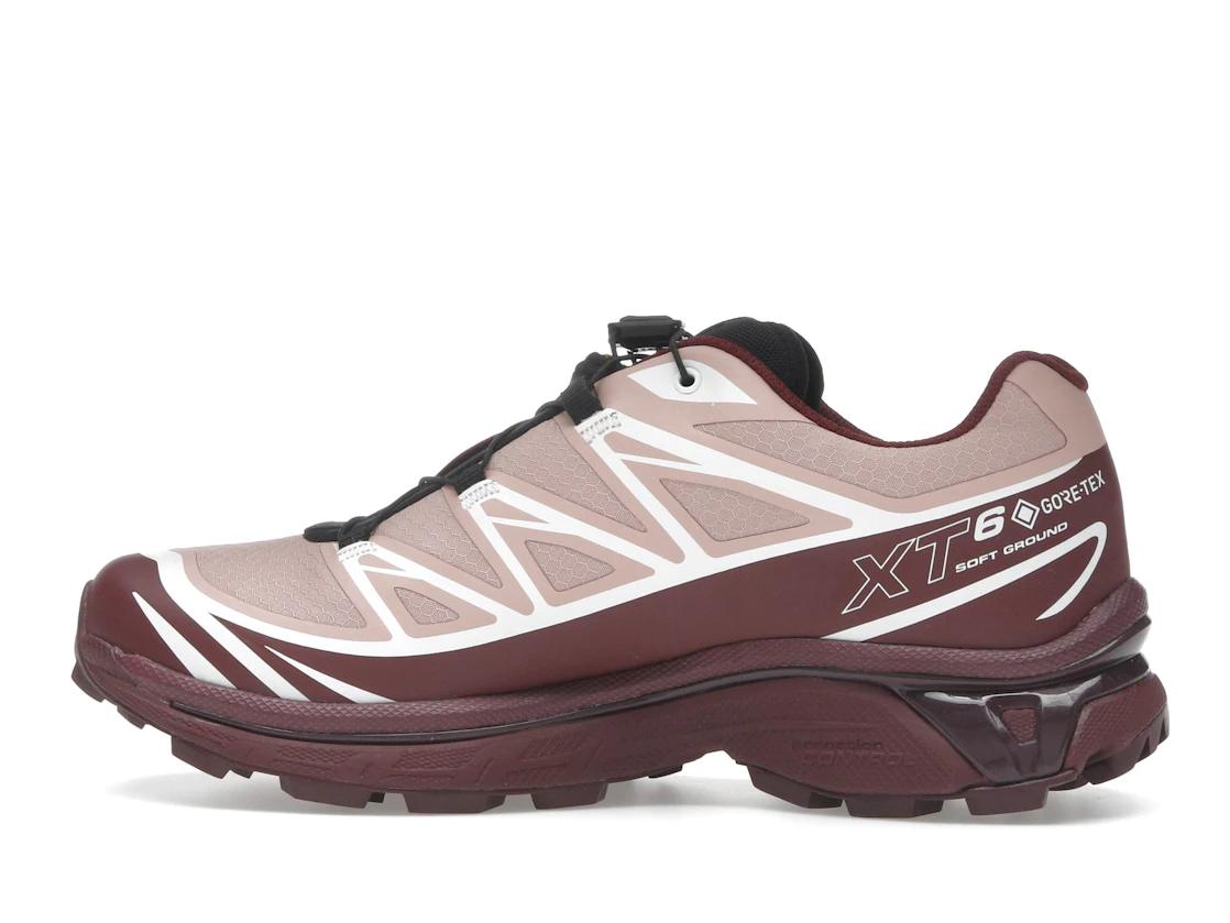 Vue 20 de Salomon XT-6 Gore-Tex Mahogany Rose Tawny Port