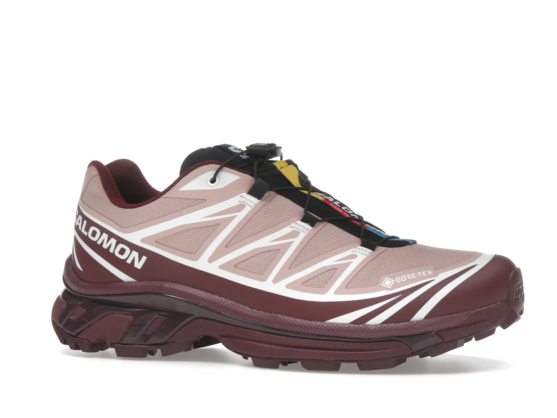 Vue 3 de Salomon XT-6 Gore-Tex Mahogany Rose Tawny Port