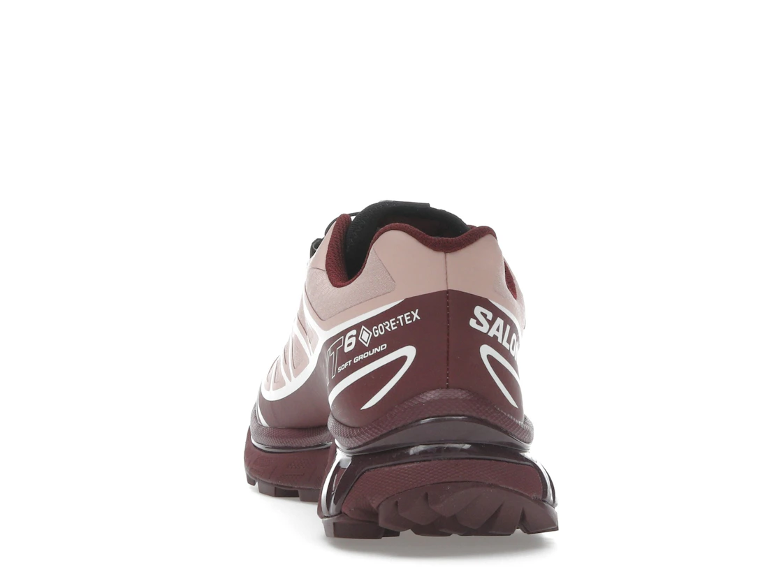 Vue 27 de Salomon XT-6 Gore-Tex Mahogany Rose Tawny Port