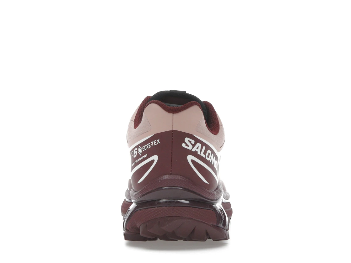 Vue 28 de Salomon XT-6 Gore-Tex Mahogany Rose Tawny Port
