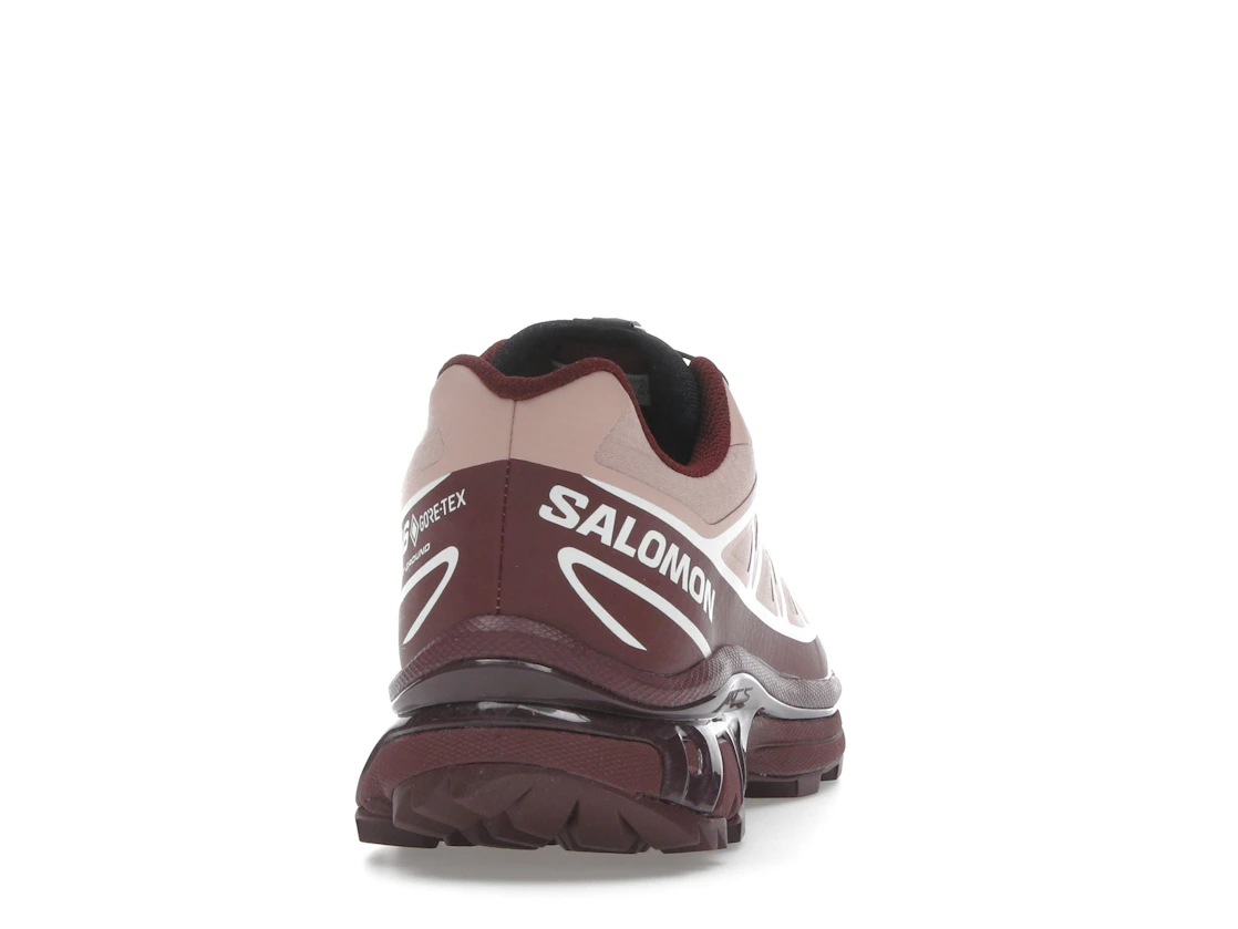 Vue 29 de Salomon XT-6 Gore-Tex Mahogany Rose Tawny Port