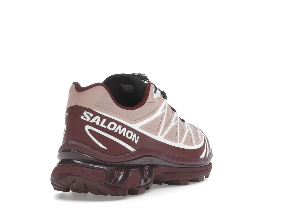 Vue 31 de Salomon XT-6 Gore-Tex Mahogany Rose Tawny Port