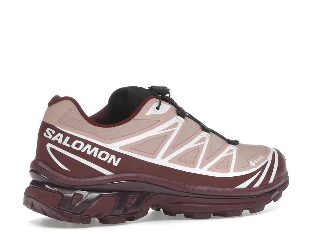 Vue 34 de Salomon XT-6 Gore-Tex Mahogany Rose Tawny Port