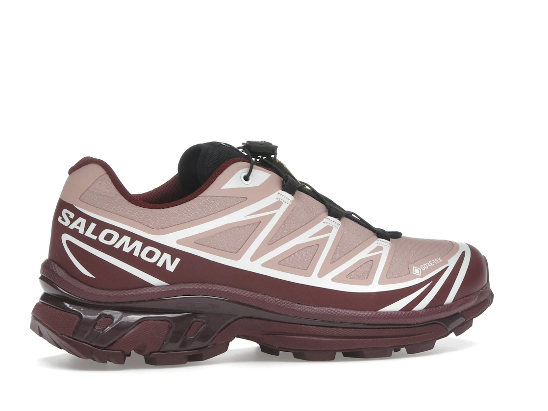 Vue 35 de Salomon XT-6 Gore-Tex Mahogany Rose Tawny Port