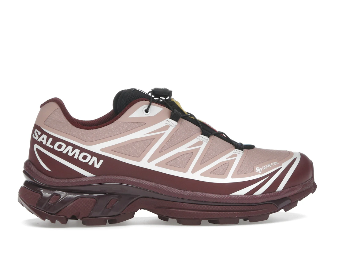 Vue 36 de Salomon XT-6 Gore-Tex Mahogany Rose Tawny Port