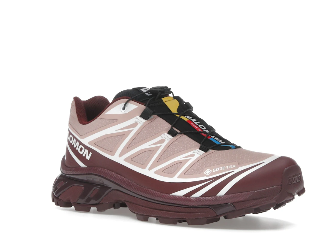 Vue 5 de Salomon XT-6 Gore-Tex Mahogany Rose Tawny Port