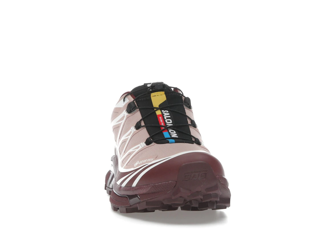 Vue 9 de Salomon XT-6 Gore-Tex Mahogany Rose Tawny Port