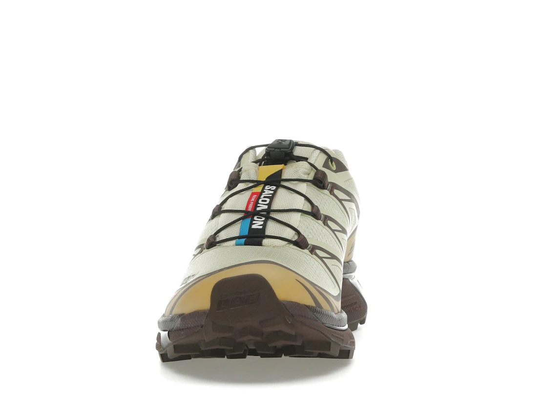 Vue 11 de Salomon XT-6 Dusty Yellow French Roast