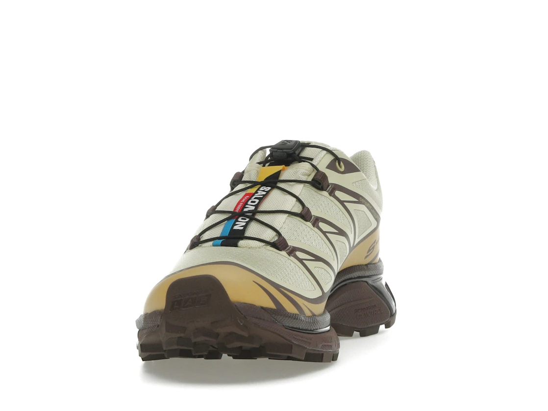 Vue 12 de Salomon XT-6 Dusty Yellow French Roast