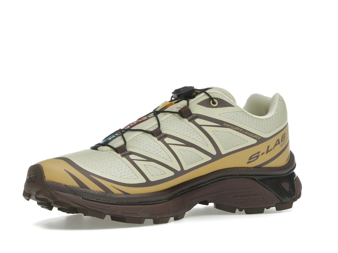 Vue 16 de Salomon XT-6 Dusty Yellow French Roast