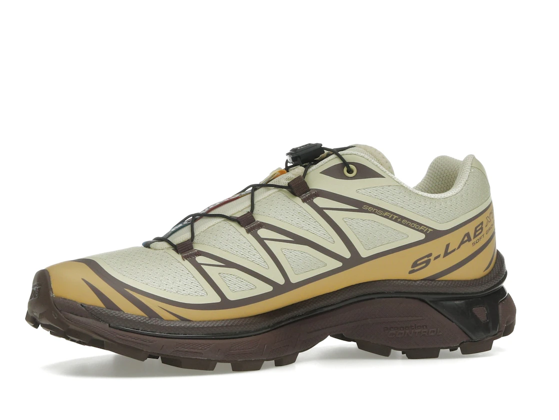 Vue 17 de Salomon XT-6 Dusty Yellow French Roast