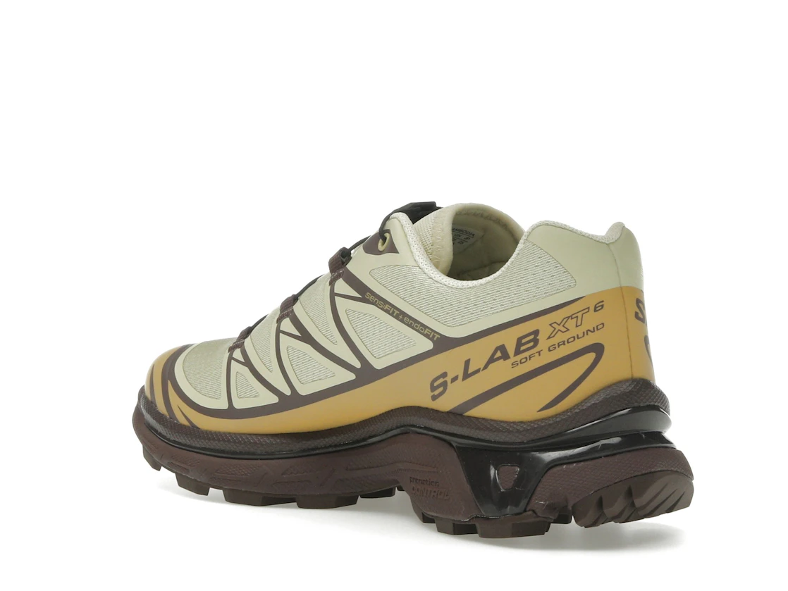 Vue 24 de Salomon XT-6 Dusty Yellow French Roast