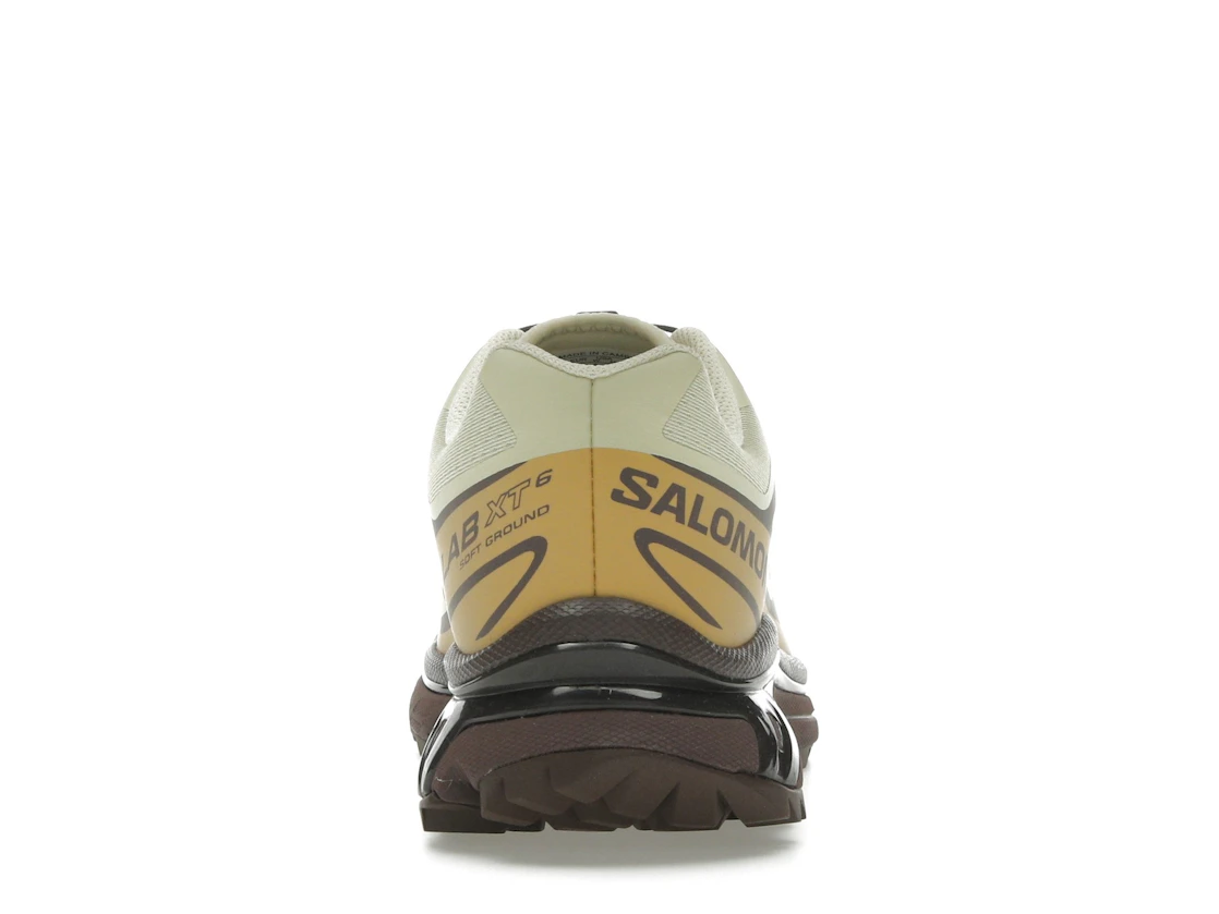 Vue 28 de Salomon XT-6 Dusty Yellow French Roast