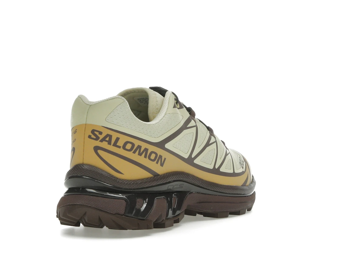 Vue 31 de Salomon XT-6 Dusty Yellow French Roast