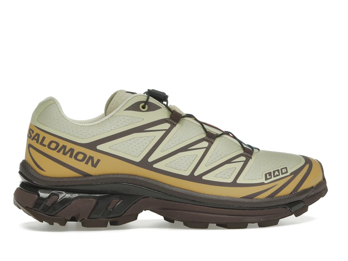 Vue 36 de Salomon XT-6 Dusty Yellow French Roast