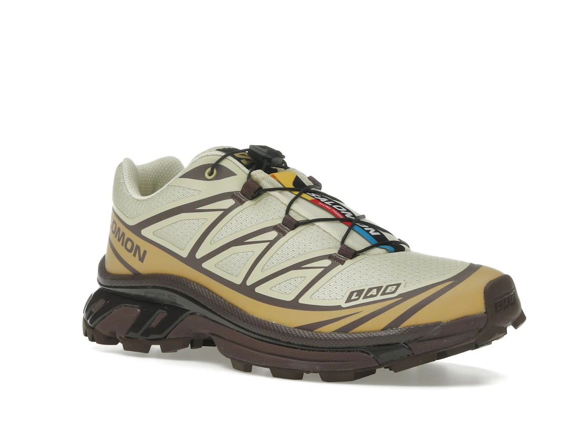 Vue 5 de Salomon XT-6 Dusty Yellow French Roast