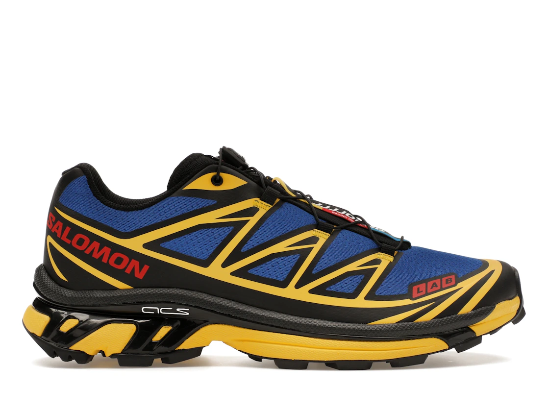 Vue 1 de Salomon XT-6 JJJJound Nautical Blue Lemon