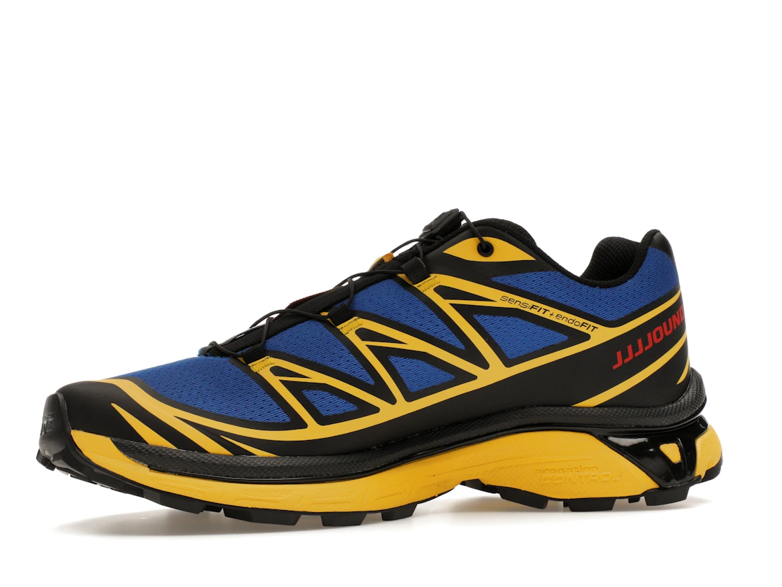Vue 17 de Salomon XT-6 JJJJound Nautical Blue Lemon