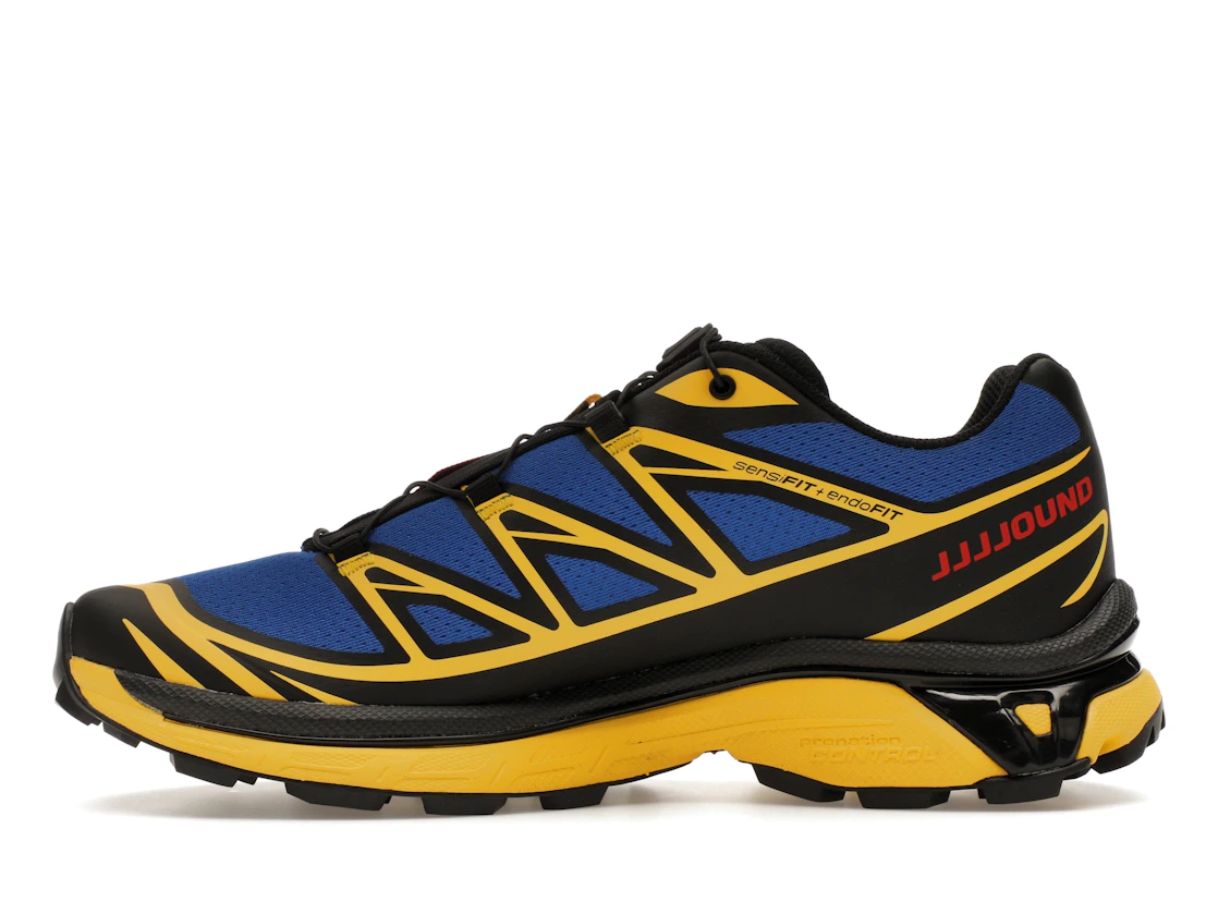 Vue 19 de Salomon XT-6 JJJJound Nautical Blue Lemon
