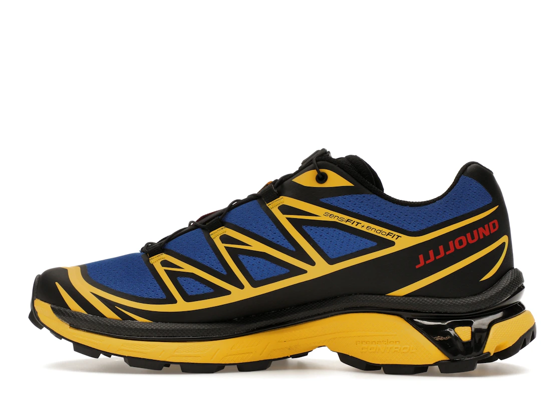 Vue 20 de Salomon XT-6 JJJJound Nautical Blue Lemon