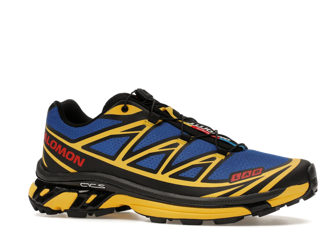 Vue 3 de Salomon XT-6 JJJJound Nautical Blue Lemon