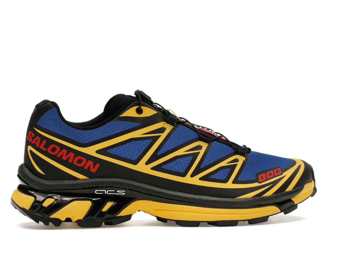 Vue 36 de Salomon XT-6 JJJJound Nautical Blue Lemon