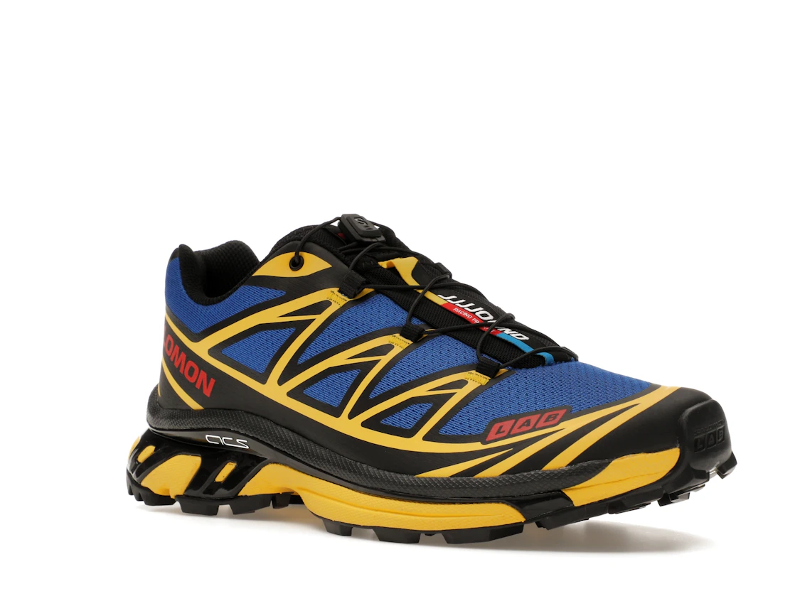 Vue 5 de Salomon XT-6 JJJJound Nautical Blue Lemon