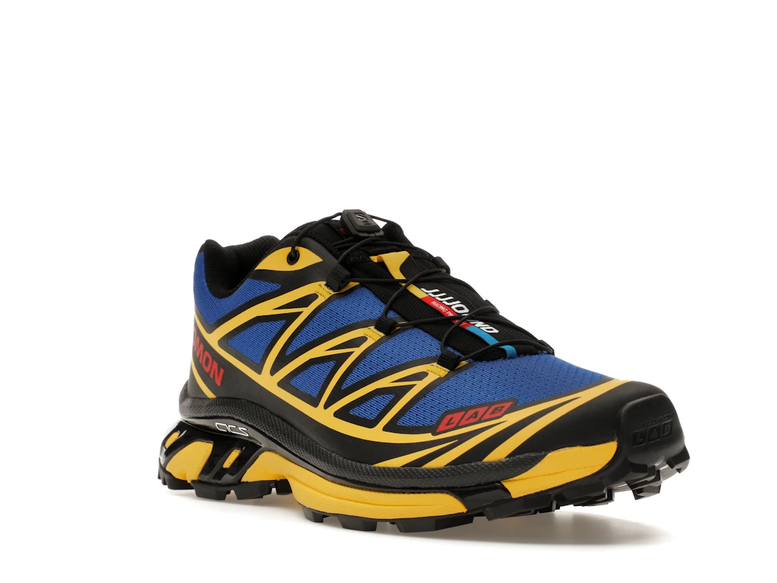 Vue 6 de Salomon XT-6 JJJJound Nautical Blue Lemon