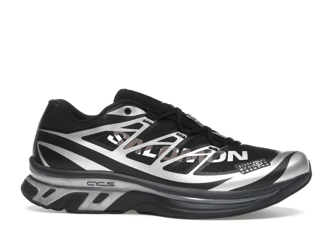 Vue 2 de Salomon XT-MM-6 MM6 Maison Margiela Black Silver