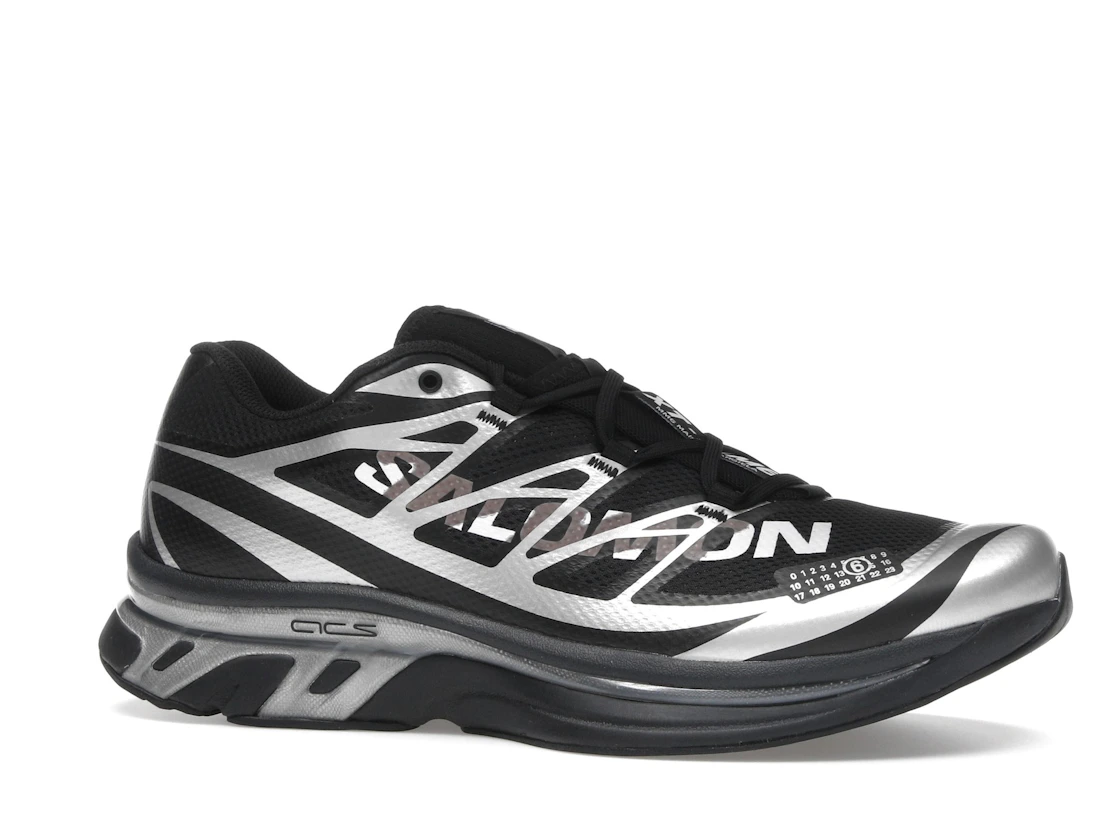 Vue 3 de Salomon XT-MM-6 MM6 Maison Margiela Black Silver