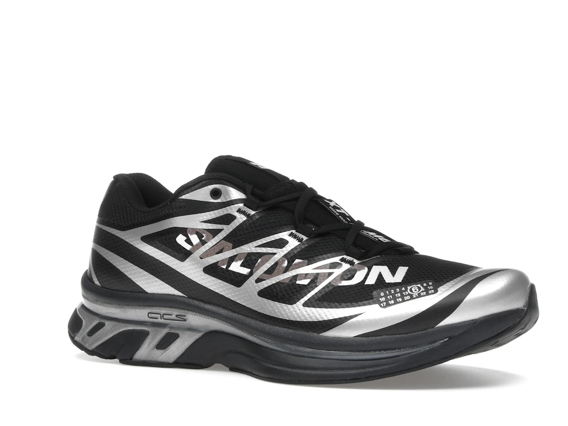 Vue 4 de Salomon XT-MM-6 MM6 Maison Margiela Black Silver