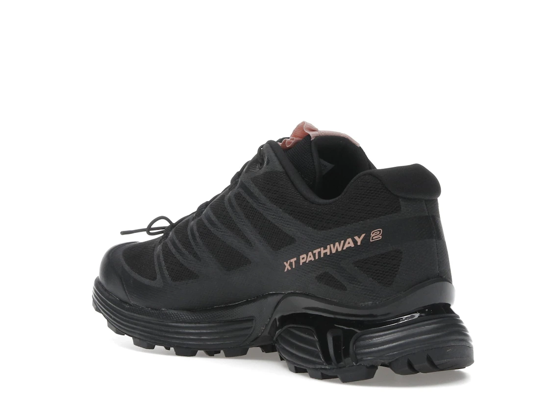Vue 24 de Salomon XT-Pathway 2 Satin Black Mahogany Rose
