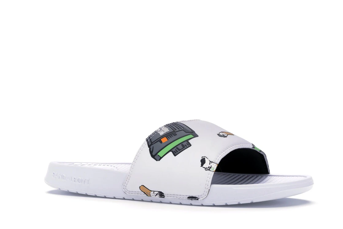 Vue 4 de Sandalboyz Slides Billionaire Boys Club Beepers and Cigarettes