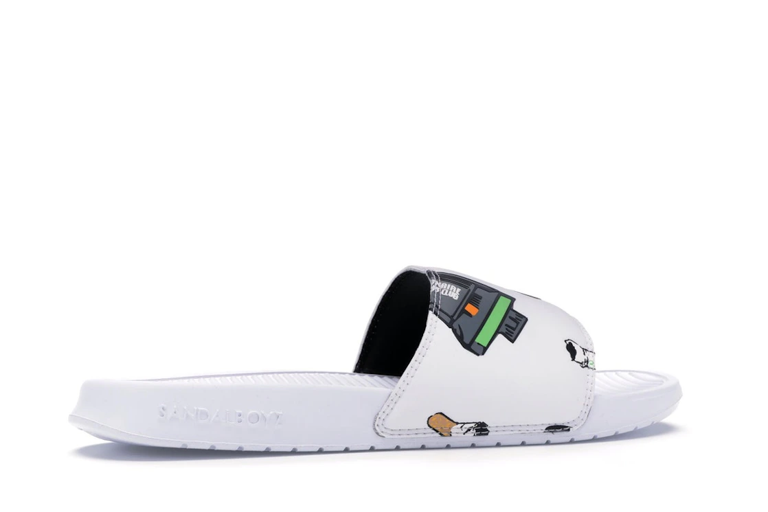 Vue 35 de Sandalboyz Slides Billionaire Boys Club Beepers and Cigarettes