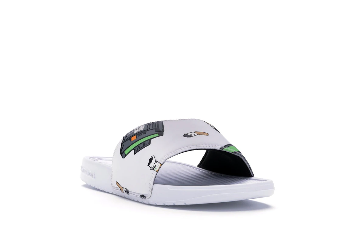 Vue 7 de Sandalboyz Slides Billionaire Boys Club Beepers and Cigarettes