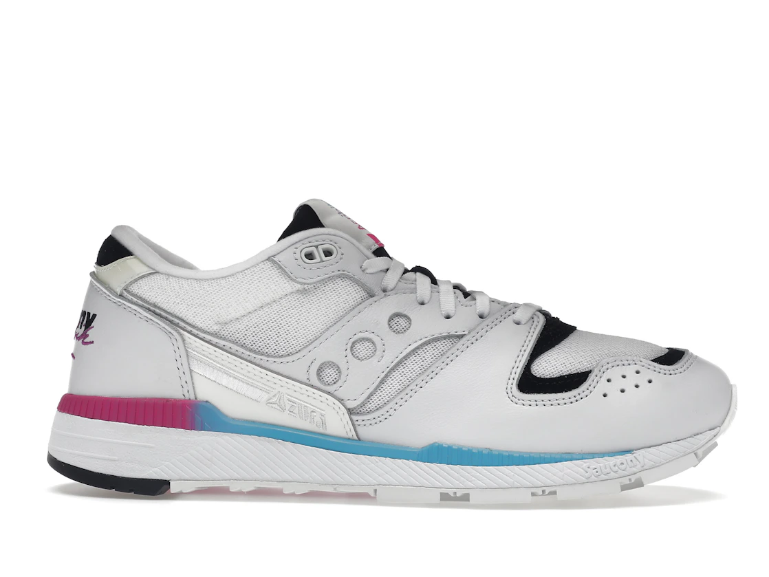 Vue 2 de Saucony Azura Acribik Miami White (Friends and Family)