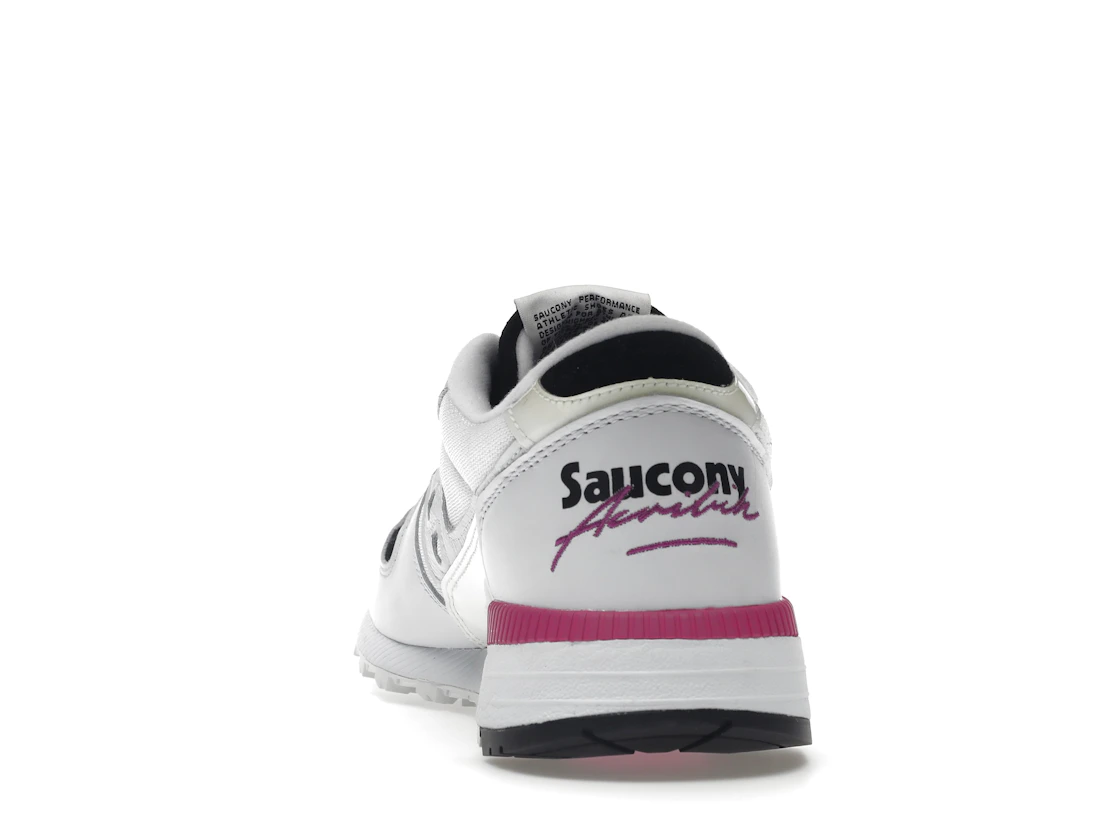 Vue 27 de Saucony Azura Acribik Miami White (Friends and Family)