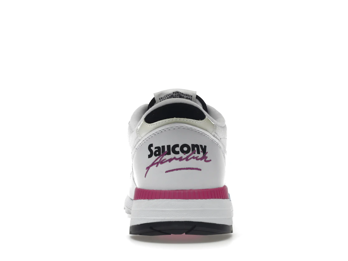 Vue 28 de Saucony Azura Acribik Miami White (Friends and Family)
