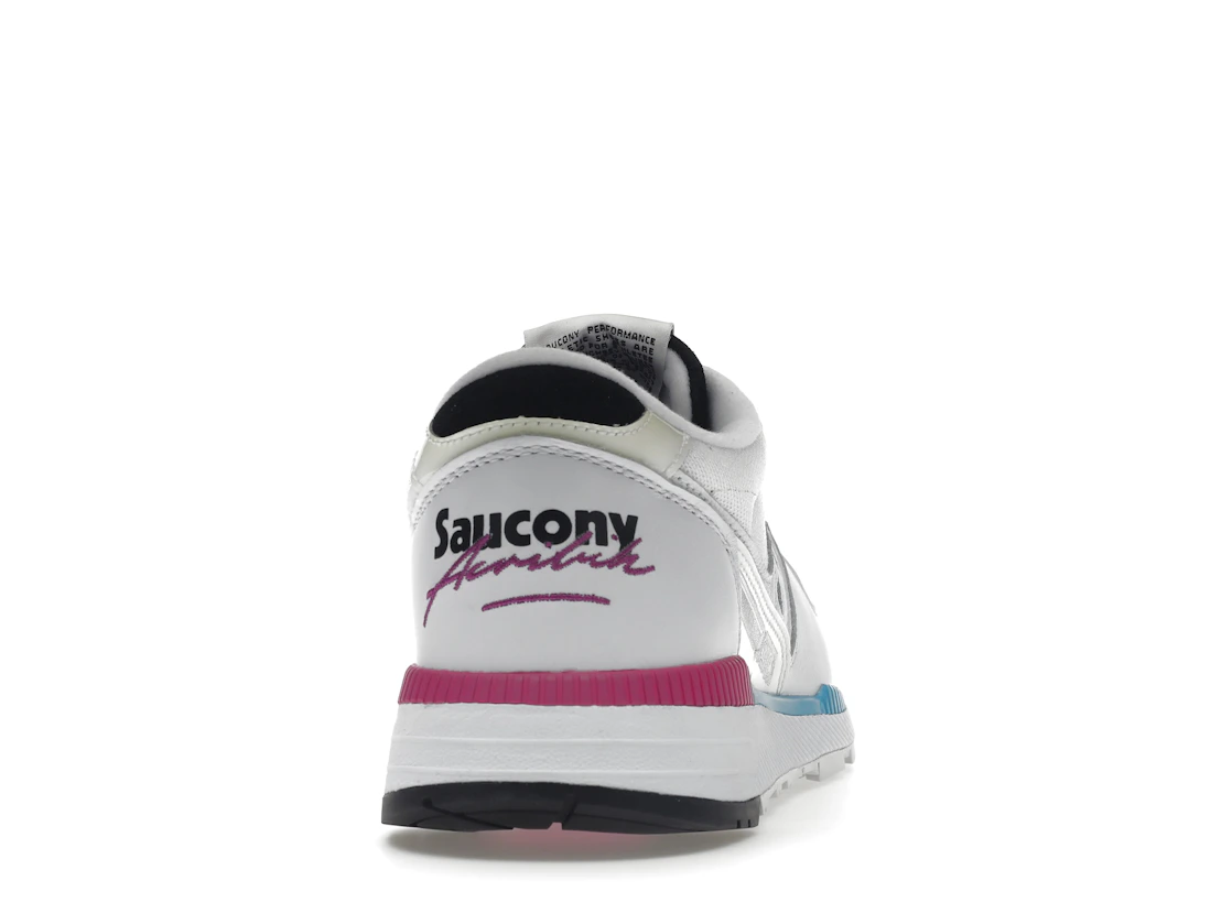 Vue 29 de Saucony Azura Acribik Miami White (Friends and Family)