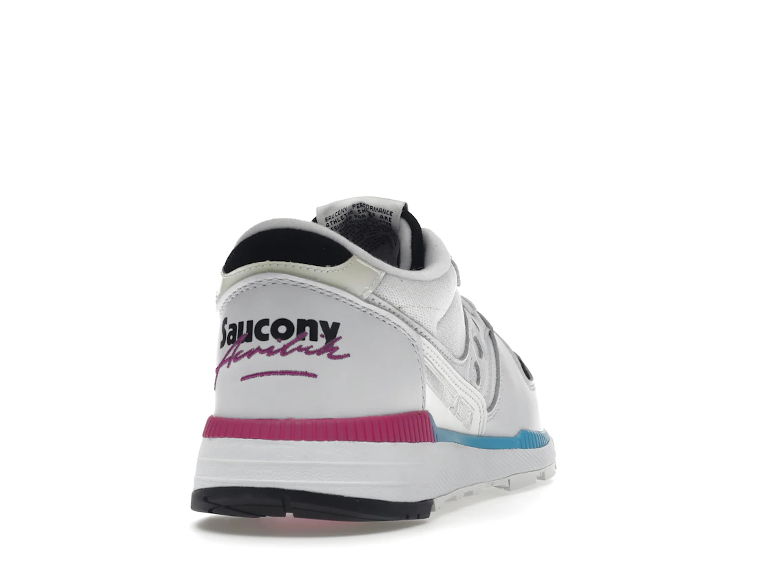 Vue 30 de Saucony Azura Acribik Miami White (Friends and Family)