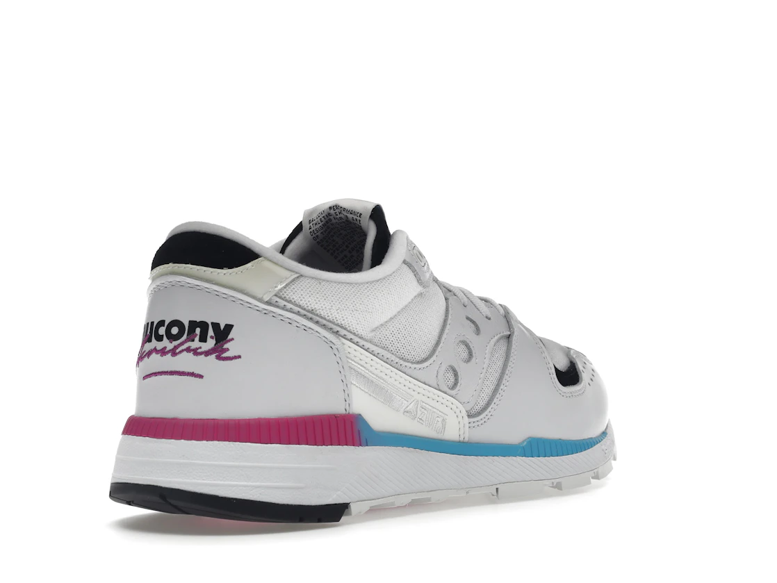 Vue 32 de Saucony Azura Acribik Miami White (Friends and Family)