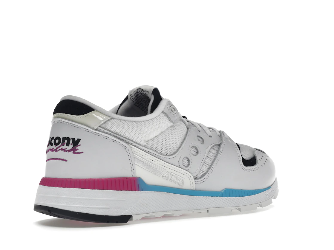 Vue 33 de Saucony Azura Acribik Miami White (Friends and Family)