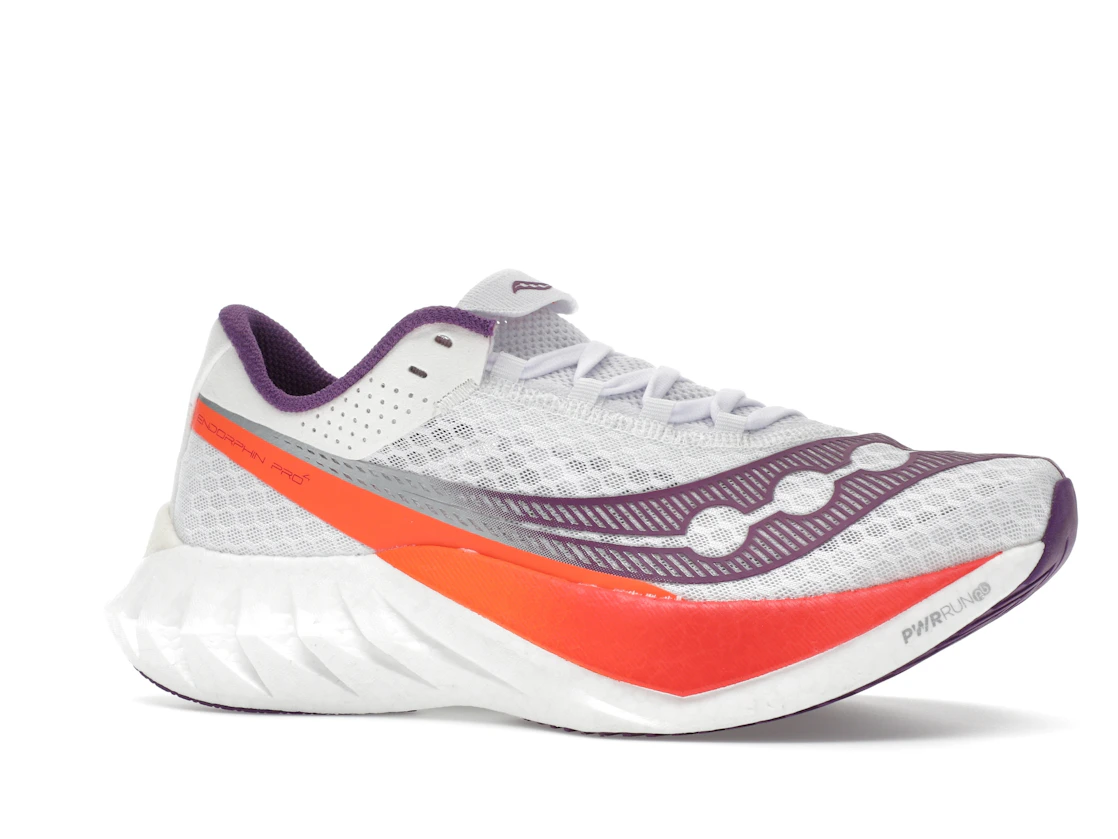 Vue 3 de Saucony Endorphin Pro 4 White Violet 