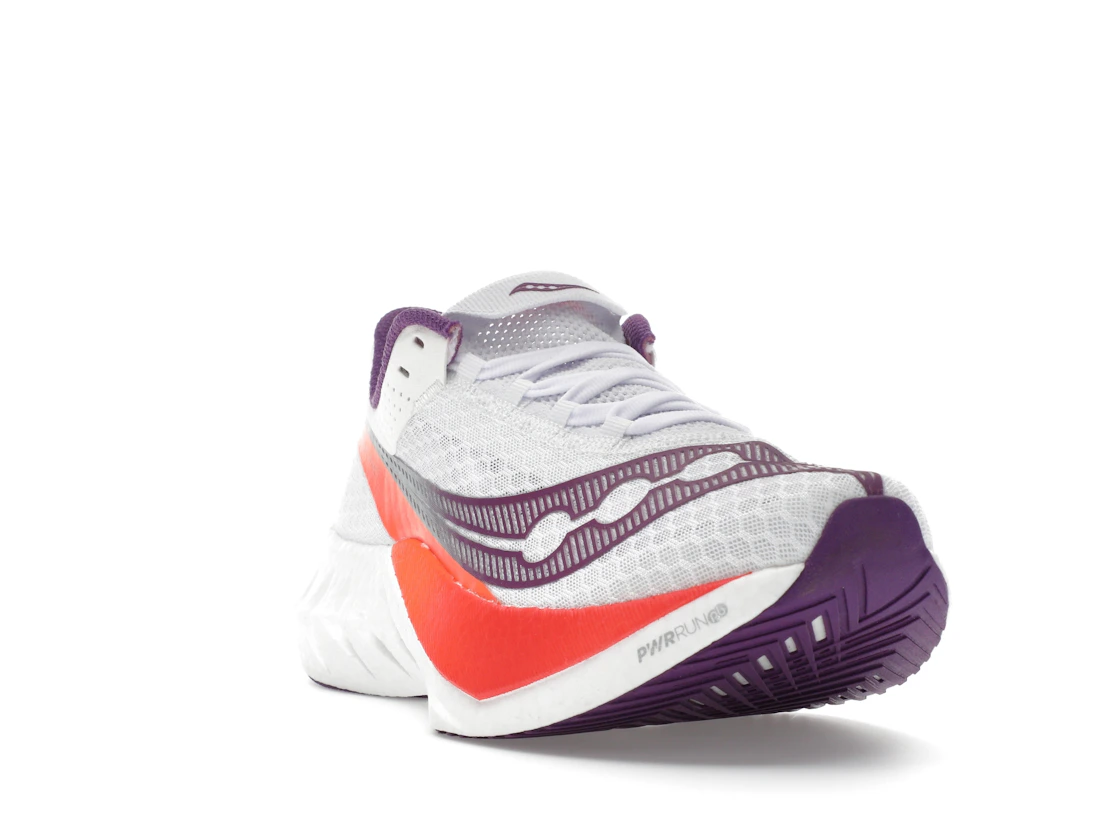 Vue 7 de Saucony Endorphin Pro 4 White Violet 