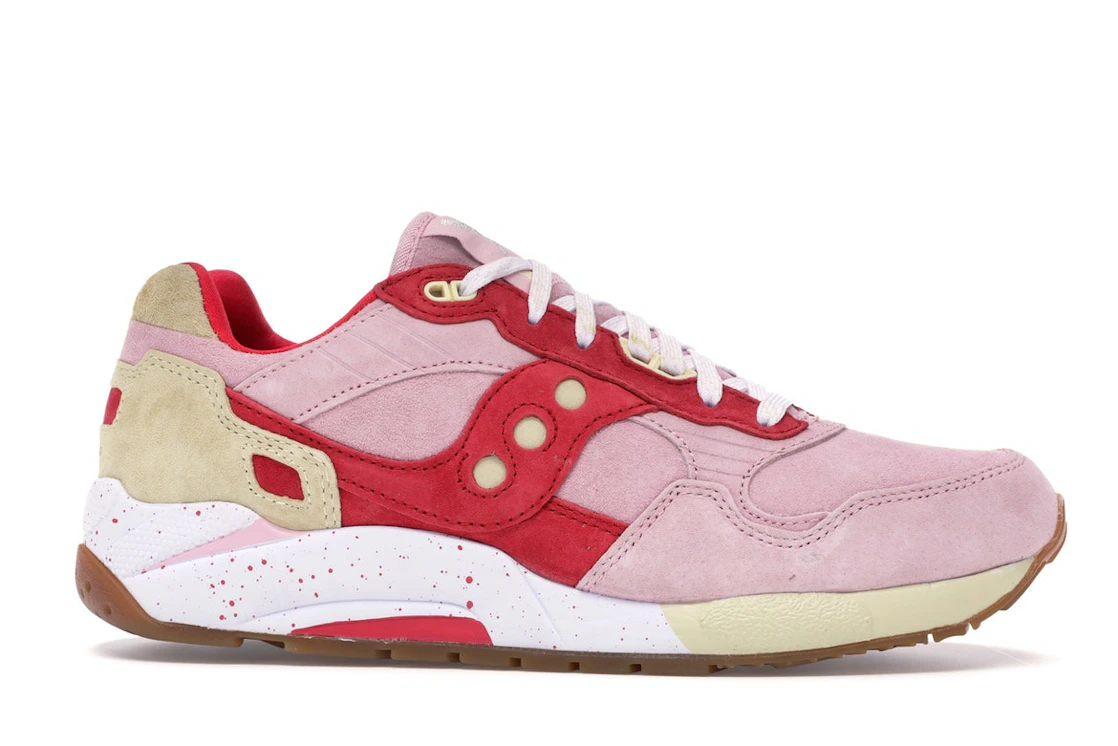Vue 2 de Saucony G9 Shadow 6 Scoops Pack Vanilla Strawberry