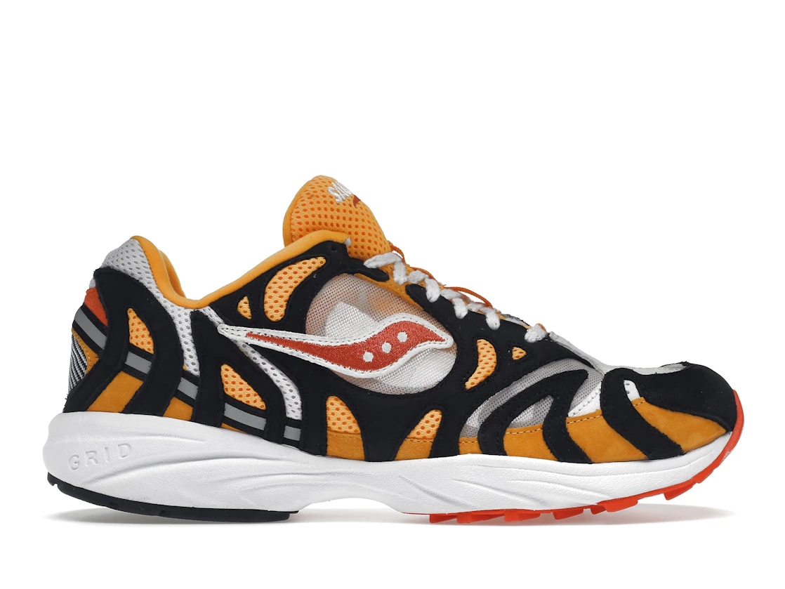Vue 1 de Saucony Grid Azura 2000 Orange